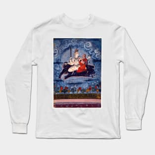 Shiva and Devi on the Elephant Demon Gajasura's Hide 17th Century Long Sleeve T-Shirt